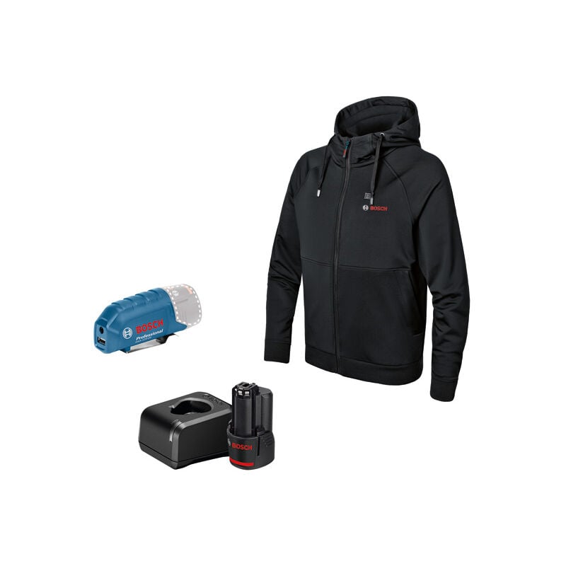 

BOSCH 06188000GG KIT SUDADERA CALEFACTABLE A BATERÍA GHH 12V Professional [Talla 3XL]