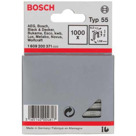 Bosch 1 609 200 371 Heftklammern 1000 Heftklammern