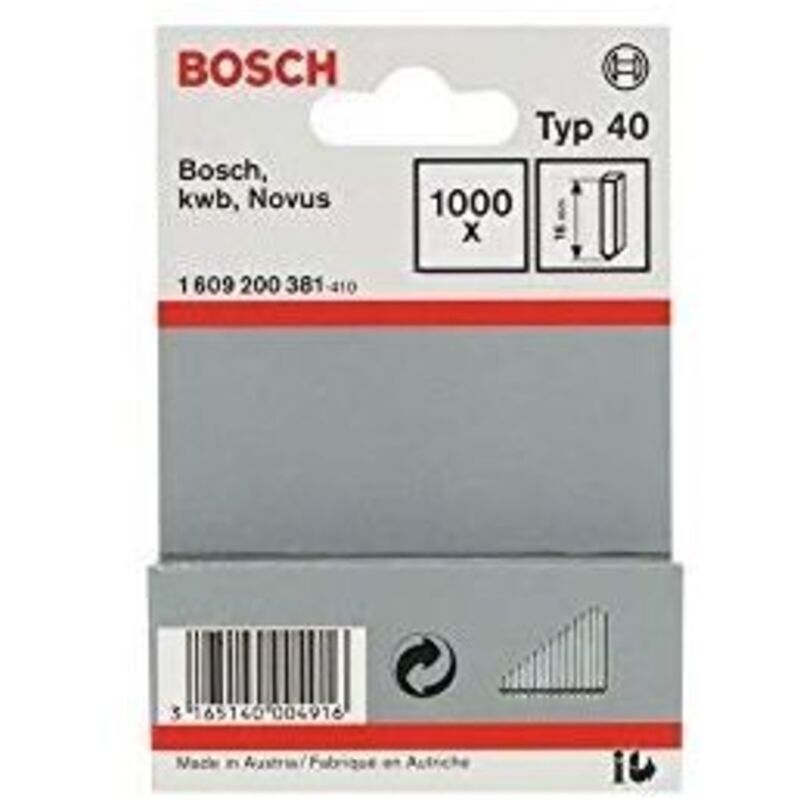 Penna Tipo 40, 16 mm, confezione da 1000 pezzi