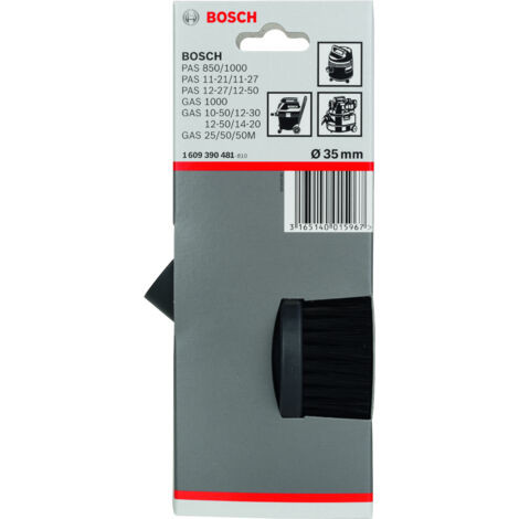 Bosch 1 609 390 481 - Cepillo aspirador - 35 mm (pack de 1)