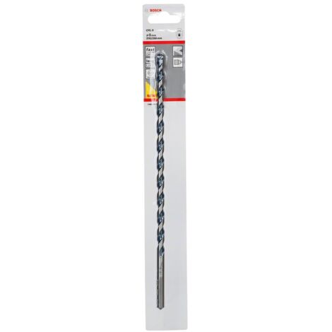 Bosch 1 punta Professionale CYL-5 per Calcestruzzo (Diametro 8 x 250 mm, Linea Robusta, Accessori Trapano a Percussione), Nero, 8 mm