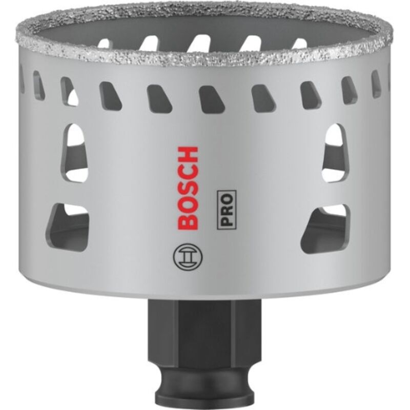 1 sega a tazza Pro Tile Power Change Plus (per piastrelle dure, piastrelle morbide, 65 mm dediametro, accessorio professionale) - Bosch