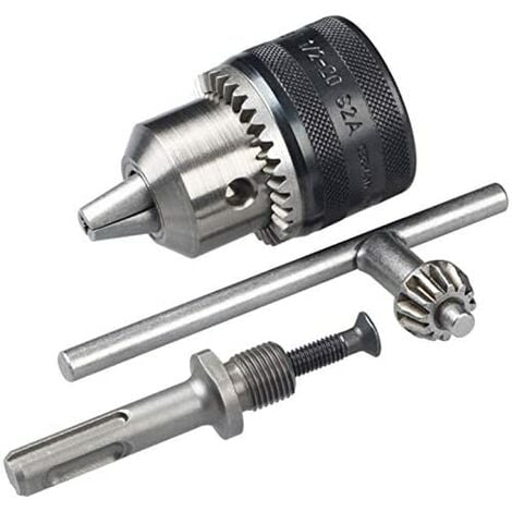Bosch 1 x Adaptador SDS Plus con Portabrocas, 1.5-13 mm, sin Modo Impacto, Accesorio para Martillo Perforador