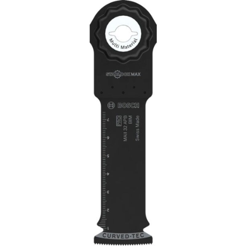 1 x Pro Multi Material maii 32 apb Lama multifunzione (per legno con chiodi, sandwich di metallo, larghezza 32 mm, accessorio professionale) - Bosch