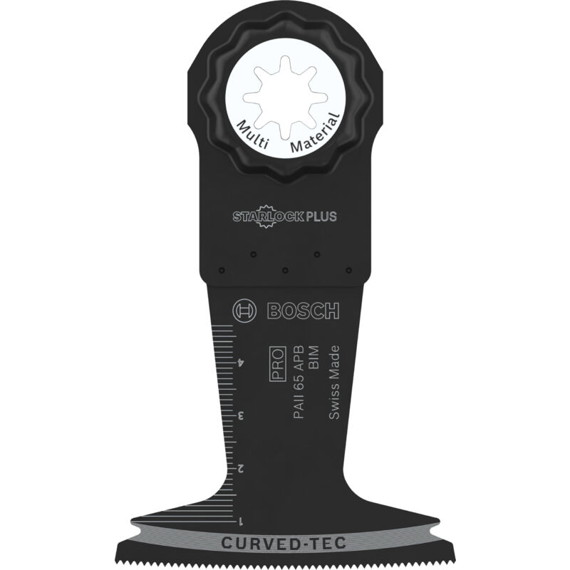 Bosch - 1X lame pour outil multifonctions pro multi material paii 65 apb (pour bois clouté, métal sandwich, largeur 65 mm, profess