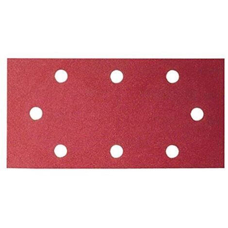 BOSCH - 10 FOGLI ABRASIVI PER LEVIGATRICE ORBITALE - 93x230 (B&D) G120 8FORI