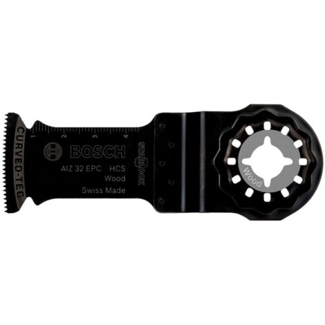 Bosch 10x HCS Tauchsägeblatt Starlock AIZ 32 EPC Wood 50 x 32 mm - 2608664472