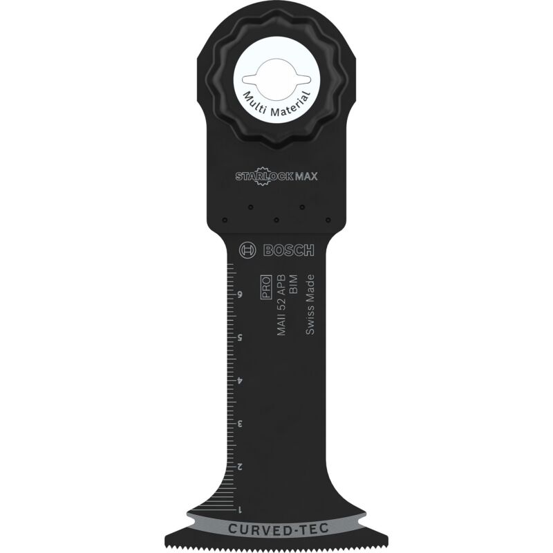 10x Lama multiutensile pro Multi Materiale maii 52 apb (per legno con chiodi, pannello sandwich di metallo, larghezza 52 mm, Accessori multiutensile