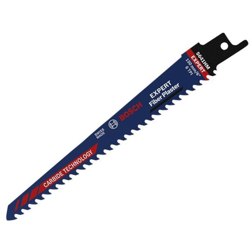 2608900407 expert Fibre Plaster S641HM Reciprocating Blade 150mm x 6 tpi BPAS641HM - Bosch