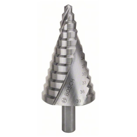 BOSCH 12-Stufen-Fräser HSS - Ø6 bis 39 mm - 2608597521