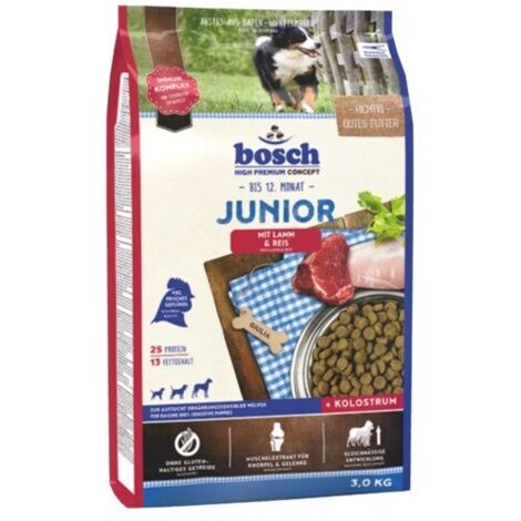 Bosch 15030 Junior pour chiots Agneau&Riz 3kg