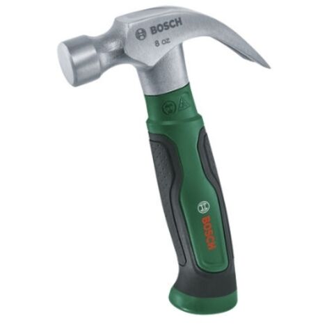 BOSCH 1600A02ZA3 Martillo de carpintero con con garra de 225g (8 oz.)