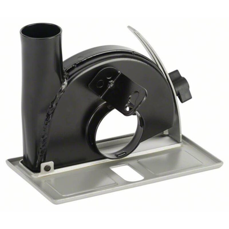Bosch Glissières de guidage avec embout d'aspiration pour tronçonnage - sans outil, 115 / 125 mm - 2605510264