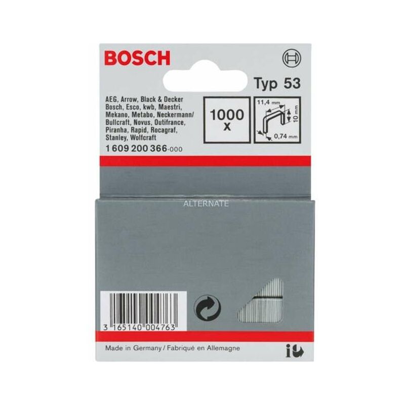 

Bosch Punta Grapadora 16 (1000 U.