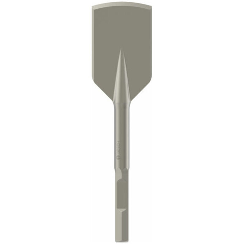 Couteau à Asphalte Bosch 1618601011 – Emmanchement Hexagonal 28 mm, Tranchant 125 mm - vue 2