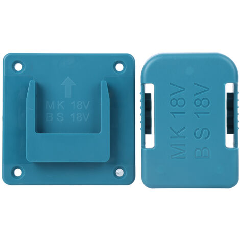 Bosch 18V Akku-Halterung (cyanblau) – Kompatibel mit Elektrowerkzeugen