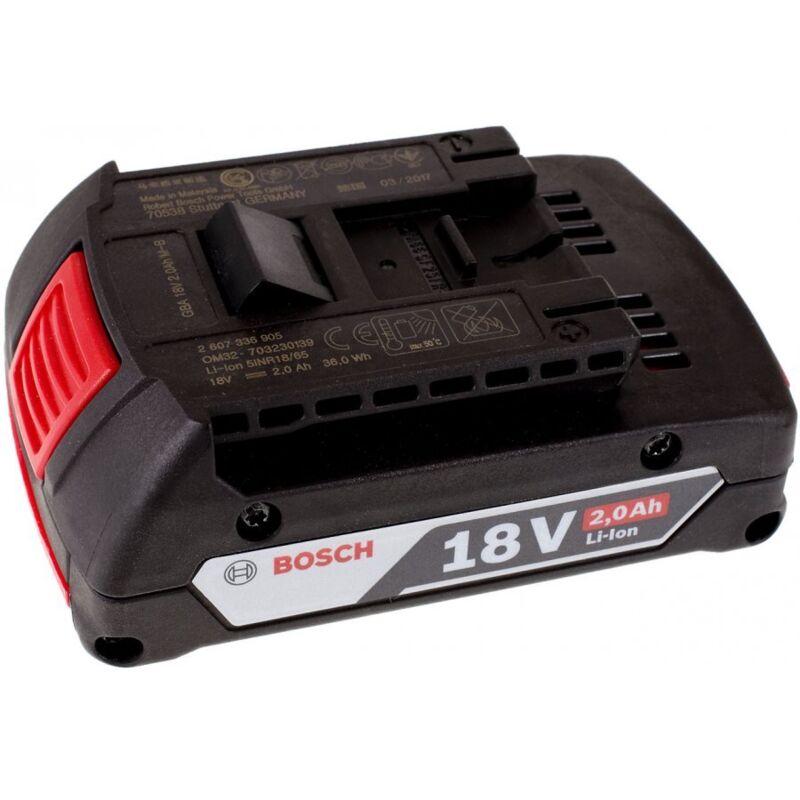 

Bosch 18V Batería enchufable Modelo GBA 18V 2,0 Ah M-B SD Original