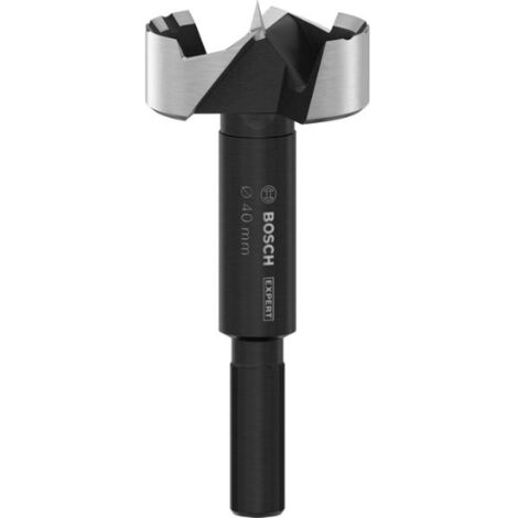 Bosch 1x Foret a bois Forstner EXPERT (pour Bois resineux, Bois dur, O 40,00 mm, Professional Accessoire Perceuse/Visseuse a percussion, Perceuses/visseuses rotatives)