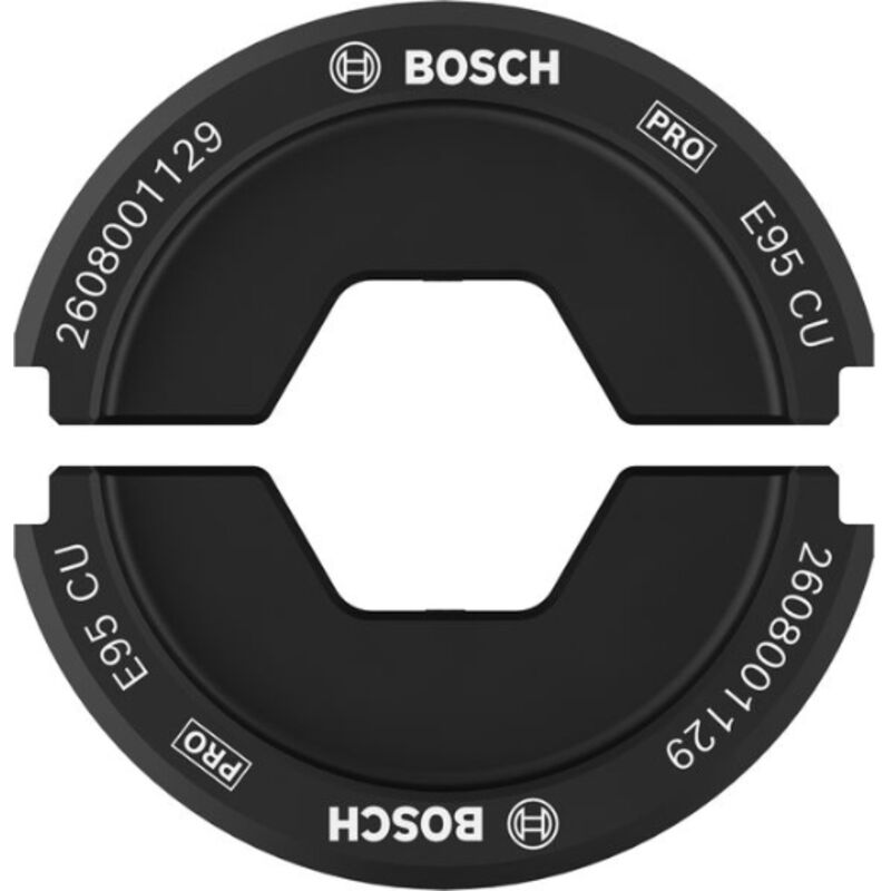 1x Matrix de rame pro (67 x 45 mm, Strumenti per accessori professionali de crimpatura) - Bosch