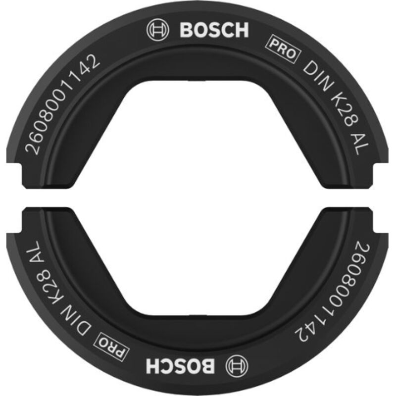1x Die de crimping pro Aluminium (67 x 45 mm, Professional Accessories Tools de crimping) - Bosch