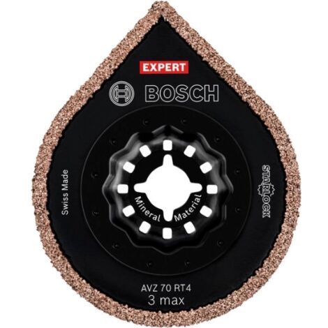Bosch 1x Placa para aplicación de lechada EXPERT AVZ 70 RT4 3 max (para Mortero, Mortero, Anchura mm, Professional Accesorios Multiherramienta)