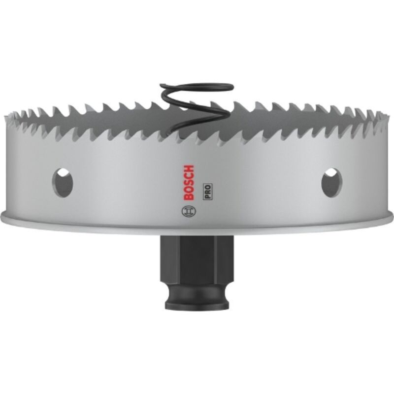 Bosch - 1x Saw de crown pro Sheet Metal Power Change Plus (pour tôle de acier inoxydable, tôle de acier, ø 102 mm, Professional Accessories Drilling)