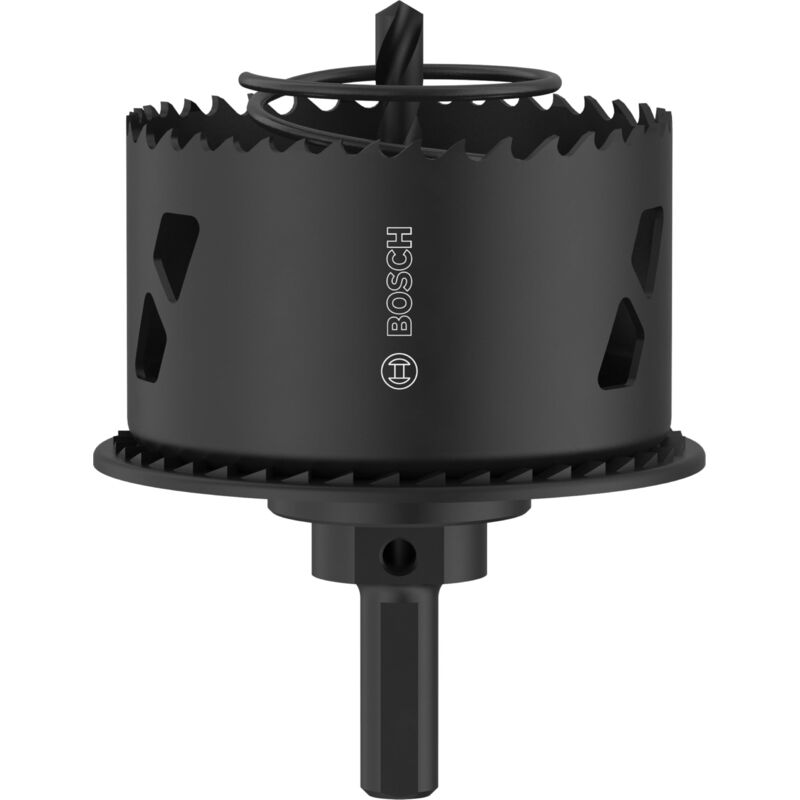 Bosch 1x Sega a tazza per legno e cartongesso con svasatura (per cartongesso, legno tenero, Ø 68 mm, trapano per accessori professionali)