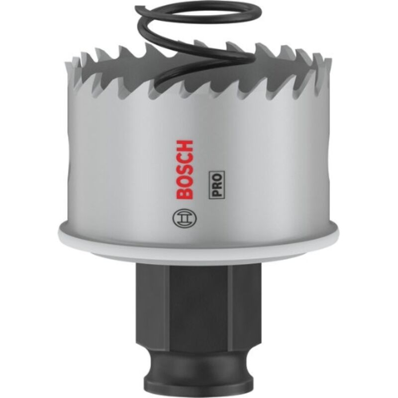 1x Sega de corona pro Lamiera Power Change Plus (per Lamiera de acciaio inox, Lamiera de acciaio, ø 41 mm, Accessori professionali Trapano) - Bosch