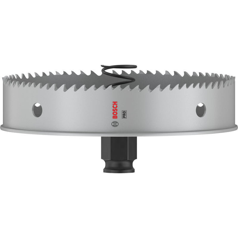 1x Sega de corona pro Lamiera Power Change Plus (per Lamiera de acciaio inox, Lamiera de acciaio, ø 127 mm, Accessori professionali Trapano) - Bosch