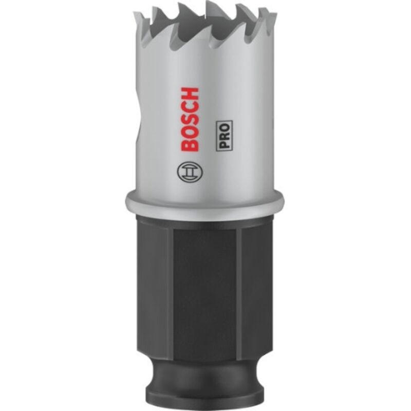 1x Sega de corona pro Lamiera Power Change Plus (per Lamiera de acciaio inox, Lamiera de acciaio, ø 20 mm, Accessori professionali Trapano) - Bosch