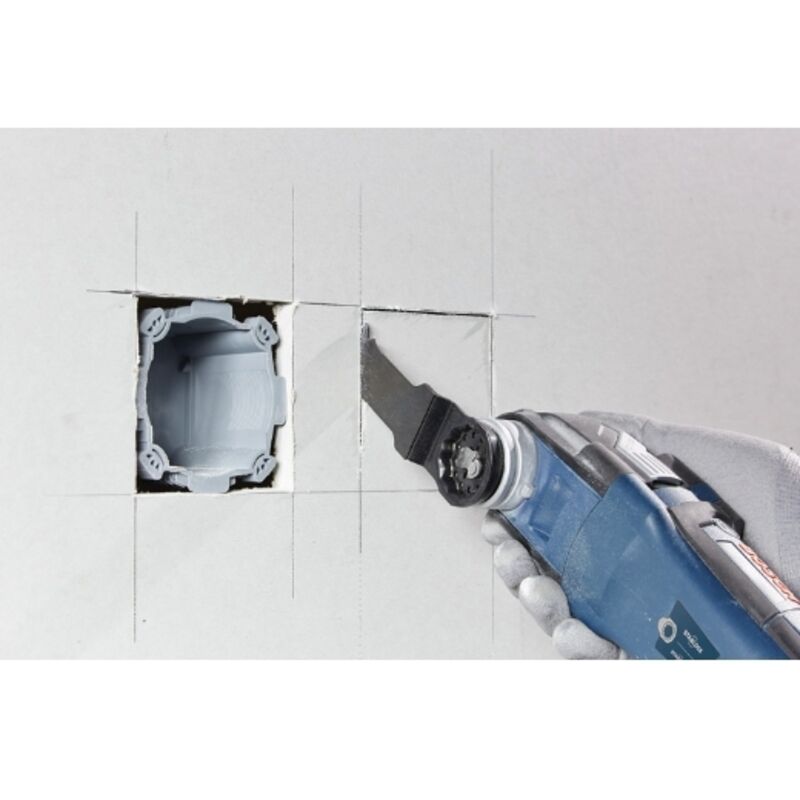 Bosch 1x Taglierina AIZ 28 SC (per silicone, lana minerale, larghezza mm, Accessori professionali Multi-tool)