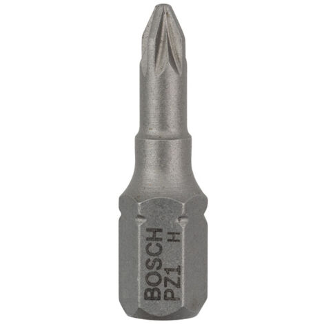 Bosch 2 607 001 556 - de extra duro - punta del cacciavite - PZ 1, 25 mm (confezione de 25)