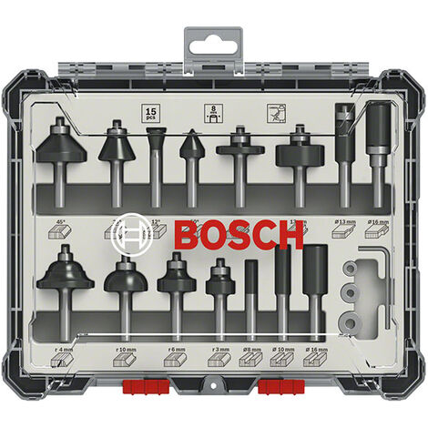 Bosch 2 607 017 471 Mèche Jeu d'embouts 15 pièce(s)