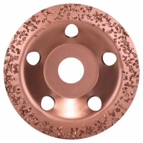 Bosch 2 608 600 178 - Vaso de amolar de metal duro - 115 x 22,23 mm grob, schräg (pack de 1)