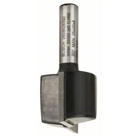Bosch 2 608 628 392 - Fresas de ranurar - 8 mm, D1 25 mm, L 20 mm, G 51 mm (pack de 1)