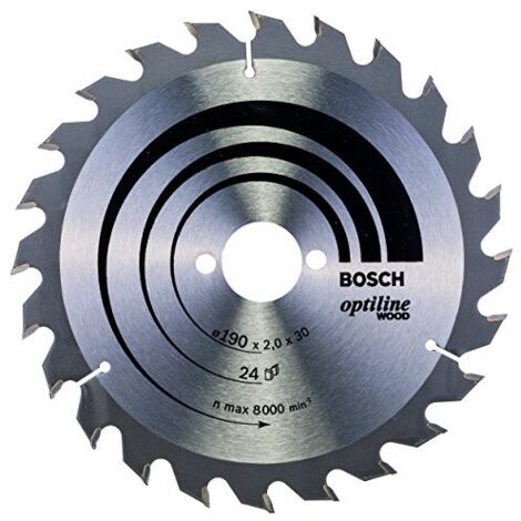 Bosch 2 608 641 185 Optiline Lama per Seghe, 24 denti