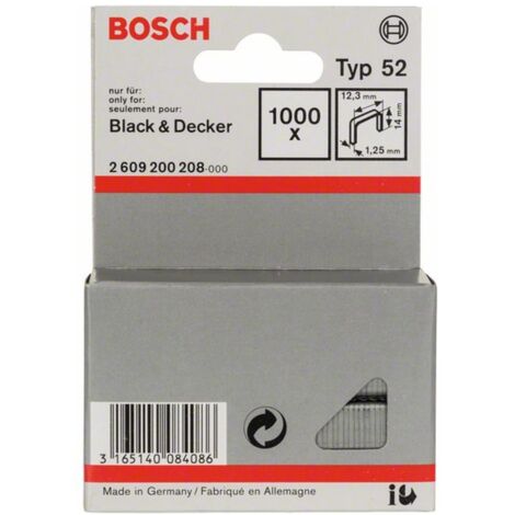 Bosch 2 609 200 208 Heftklammern 1000 Heftklammern