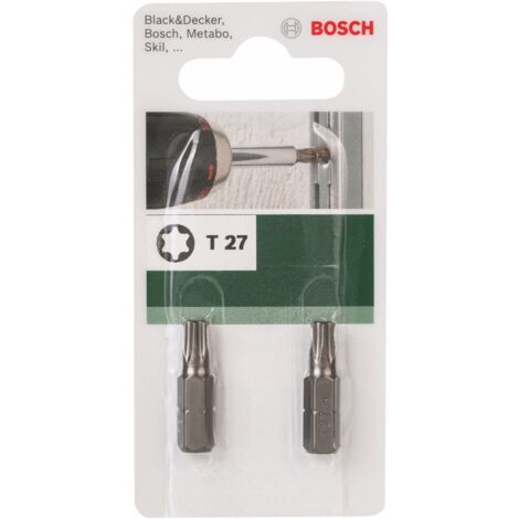BOSCH - 2 BIT AVVIAMENTO STANDARD T27 MM25