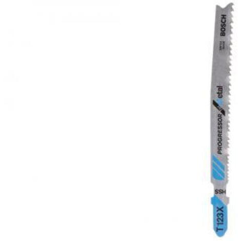 BOSCH - 2 LAME PER SEGHETTO ALTERNATIVO HSS - T 123 XF