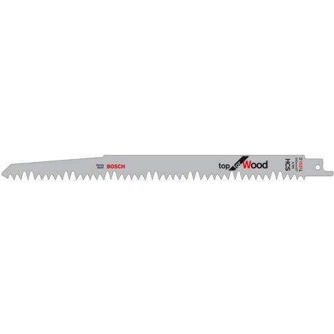 BOSCH 2 LAME S1531L LEGNO MM.190 X SEGA GATT.  CF 1,0
