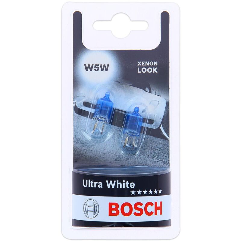 BOSCH 2 W5W Ultra White 5W