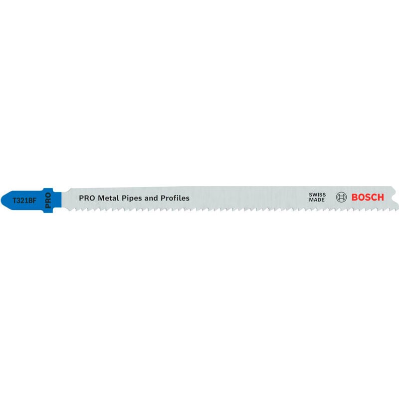 Image of PRO Tubi e Profili in Metallo T321BF Lama per Sega a Gattuccio, 132 mm, confezione da 25 pezzi