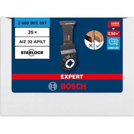 Bosch 25x EXPERT MultiMax AIZ 32 APILT Blatt für Multifunktionswerkzeuge - 2608902397