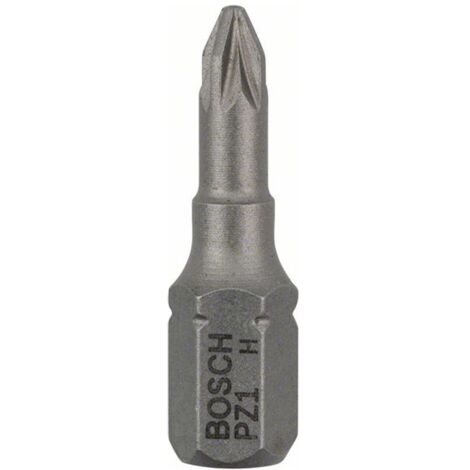 Bosch 25x Schrauberbit Extra-Hart, PZ 1, 25 mm - 2607001556