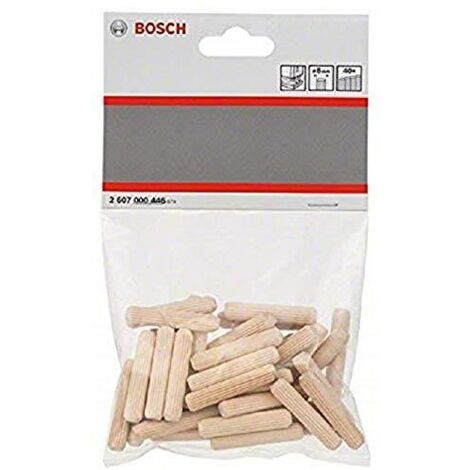BOSCH 2607000446 - Tacos madera: 8x40mm: 40 uds