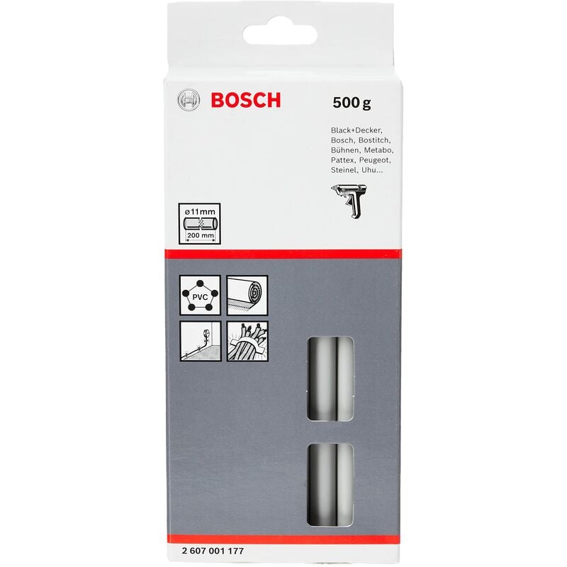 Image of Bosch - Barra pegamento gris: 11x200mm 500g cod013