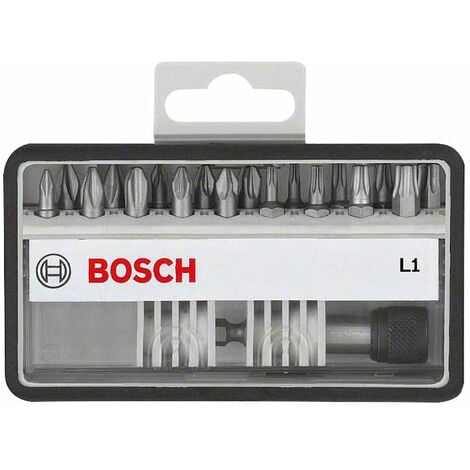Bosch 2607002568 19-Piece Extra Hard Screwdriver Bit Set