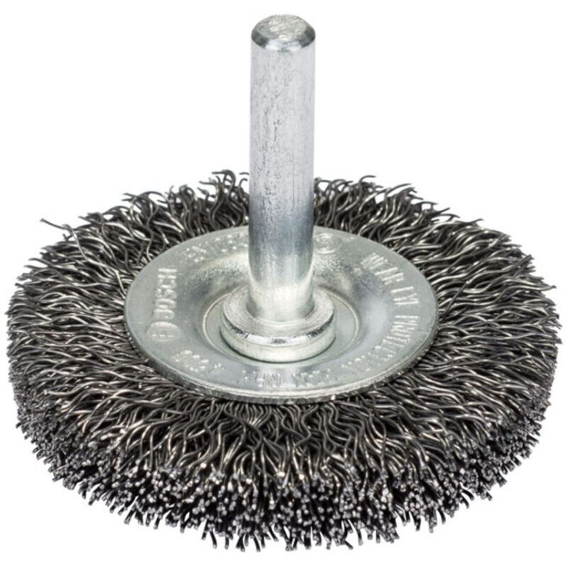 Brosse circulaire Ø 75 x LA TIGE 6mm