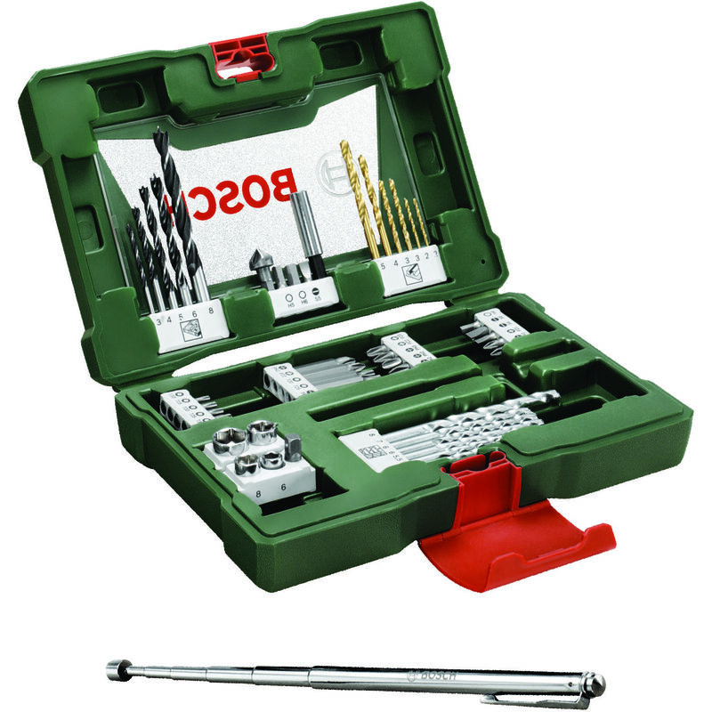 Coffret avec accessoires de perçage et vissage Bosch 48 pièces 2607017303