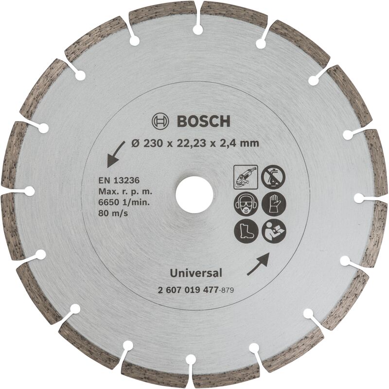 Bosch 2607019477 Diamond Cutting Disc For Building Materials 230 mm